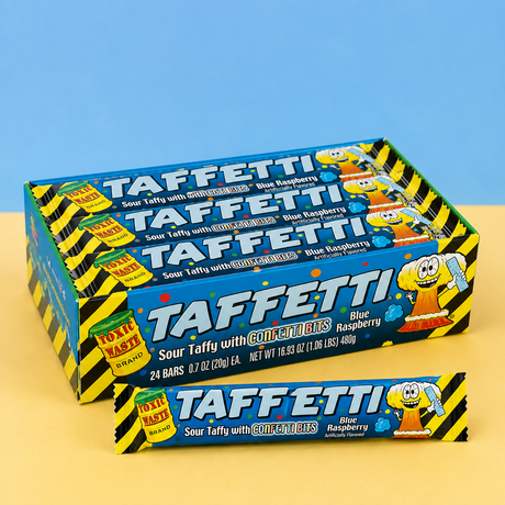 Toxic Waste Taffetti Blue Raspberry
