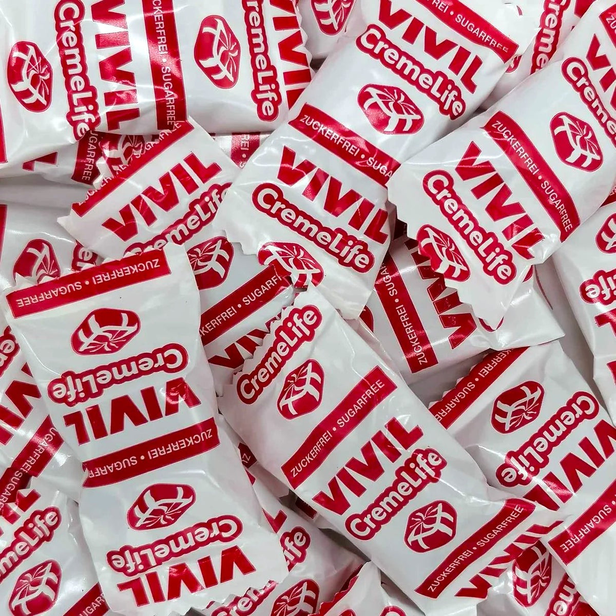 Bonbons Crème Fraise sans sucre - Vivil - 1kg