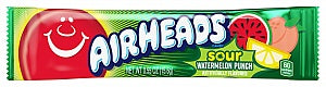Airheads Bar Sour Watermelon Punch