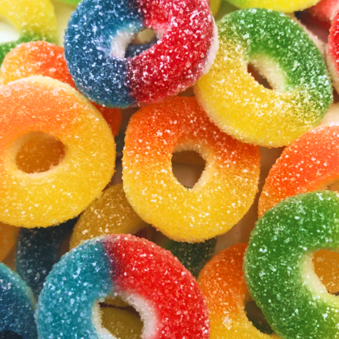 Images de bonbons en forme d'anneaux