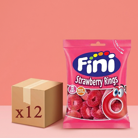 Sachet Anneaux Fraise - Fini