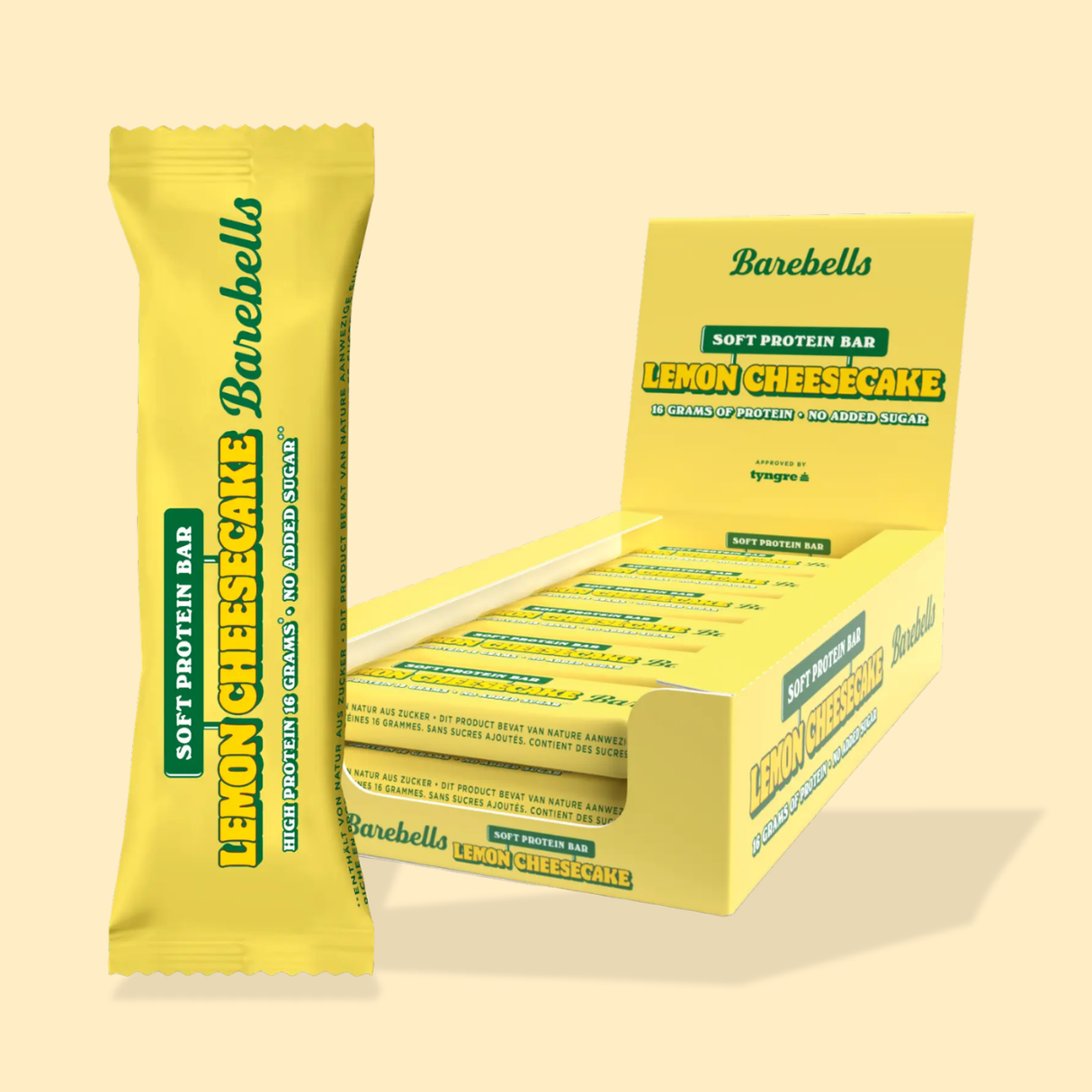 BAREBELLS BARRES LEMON CHEESECAKE 55G/12