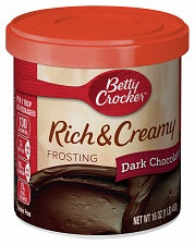 Betty Crocker Rich & Creamy Dark Chocolate Frosting