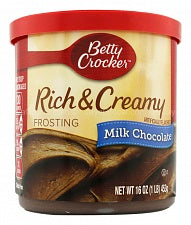 Betty Crocker Rich & Creamy Frosting Milk Chocolate