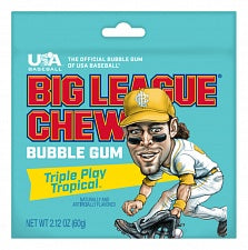 Big League Chew Bubble Gum Triple Play Tropical