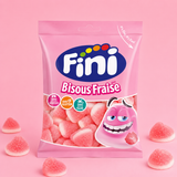 Bisous fraise halal fini sachet | 90g x 12p