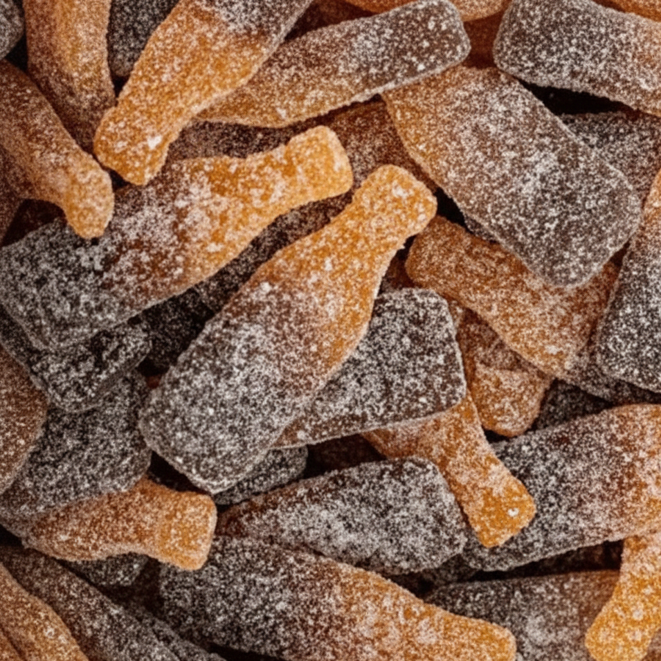 Bouteilles Cola Orange | Bonbons Suédois | 3,2kg