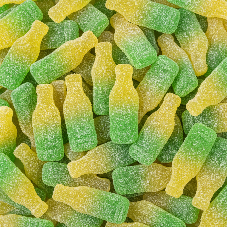 Bouteilles Poire | Bonbons Suédois | 3,2kg