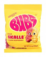 BUBS Sour Skalle Lemon Raspberry
