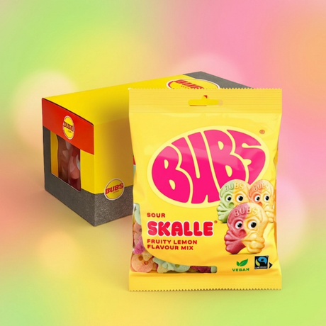Bubs Skalle Sour Fruity Lemon Mix