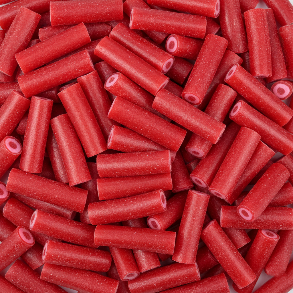 Câbles fourrés fraise | Bonbons Suédois | 3kg