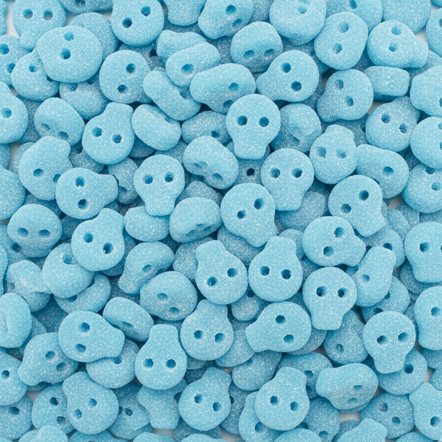 Crânes suédois Framboise | Bonbons Suédois | 4 kilos