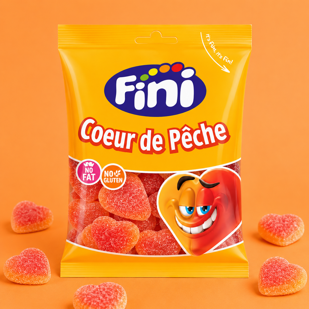 Coeurs peche halal fini sachet| 90g x 12p