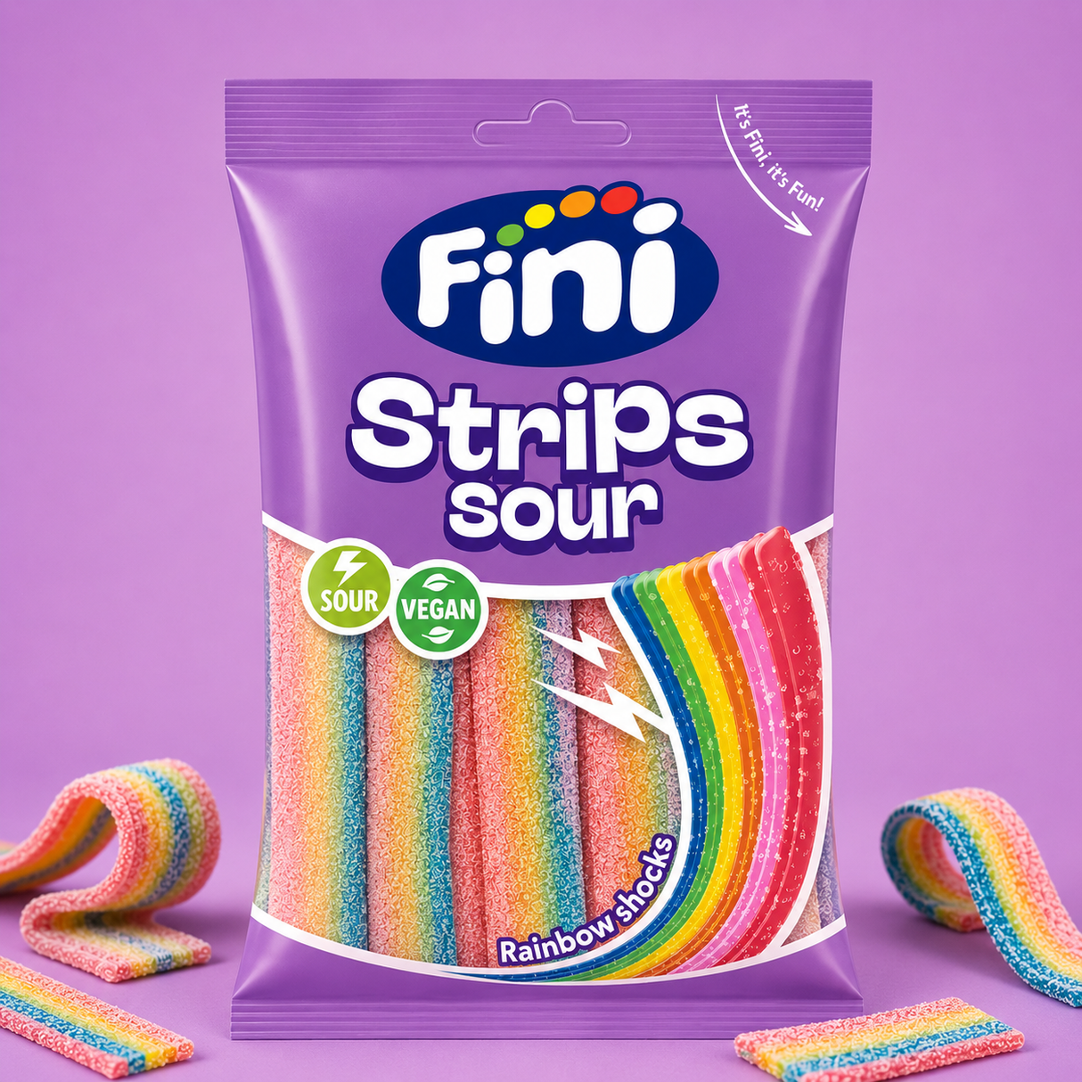 Ceinture multifruit halal fini sachet | 90g 12p
