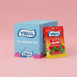 Sachet Fraises Fourrés - Vidal