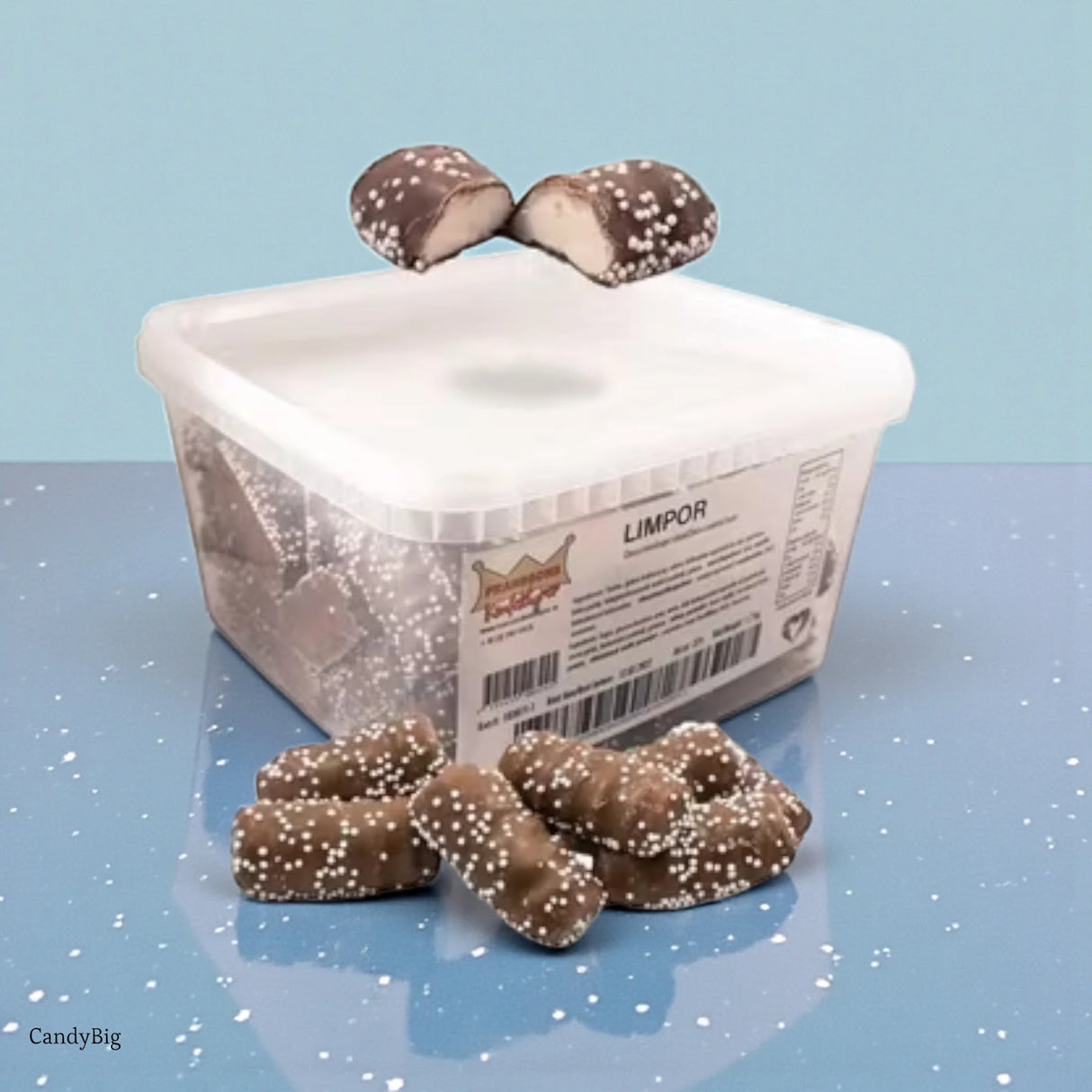 Guimauves Briques Chocolat Franssons | Chocolats Suédois | 1,2 kilo