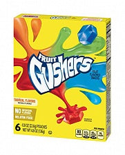 Fruit Gushers Tropical Flavors 6 Pack