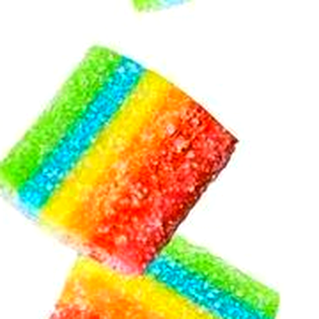 Mini arc en ciel acide halal damel vrac 1kg