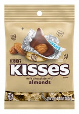 Hershey's Kisses Milk Chocolate with Almonds
