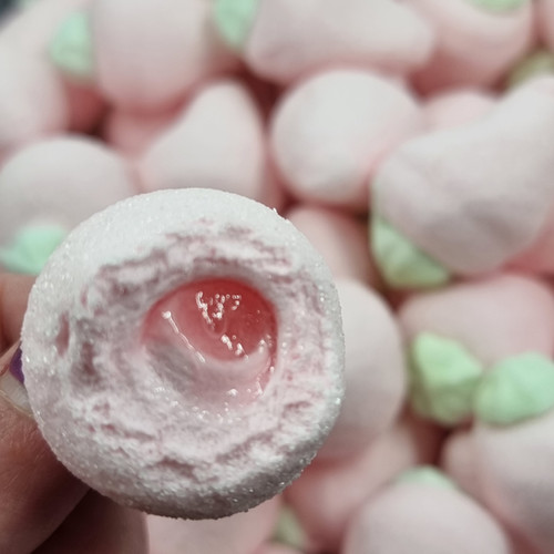 Bulgari - Marshmallows Fraise Fourrés (1kg)