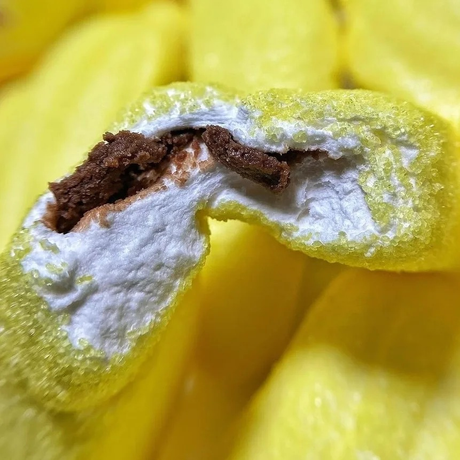 Bulgari - Marshmallows Banane Fourrés Chocolat (1kg)