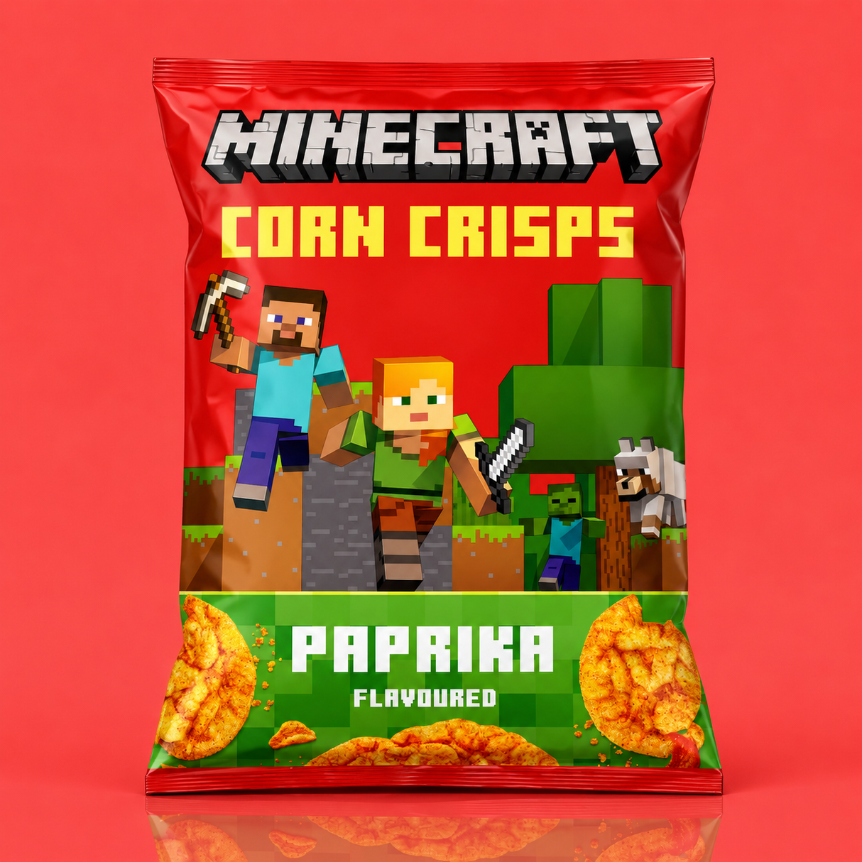 Chips Minecraft Paprika 12x60g