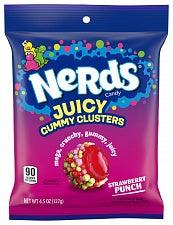 Nerds Juiced Gummy Clusters Strawberry Punch