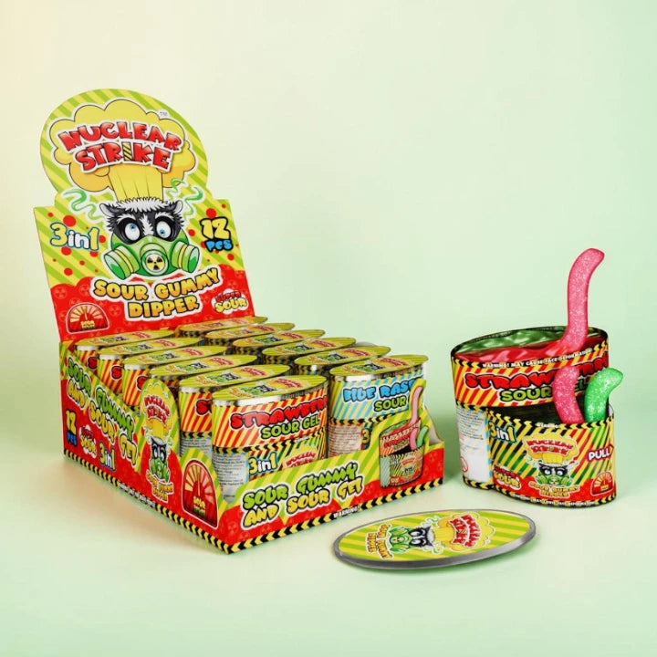 Sour Gummy Dipper 12x52g