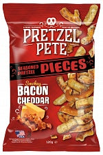 Pretzel Pete Pieces Smokey Bacon Cheddar