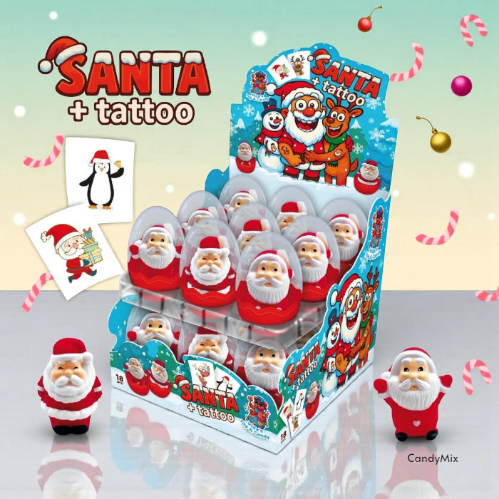 Santa +Tattoo 18p