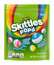 Skittles POP'd Freeze Dried Candy Sour