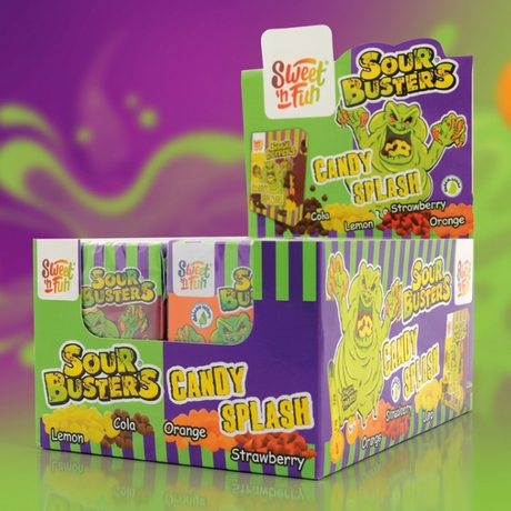 Bonbon sour buster candy splash