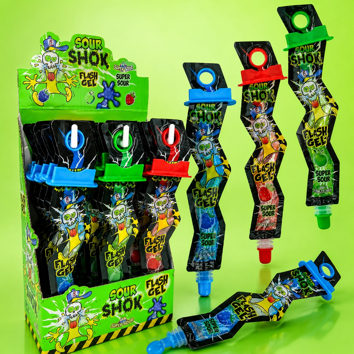 Sour Shok Flash Gel 30x23g