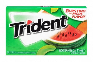 Trident Gum Watermelon Twist