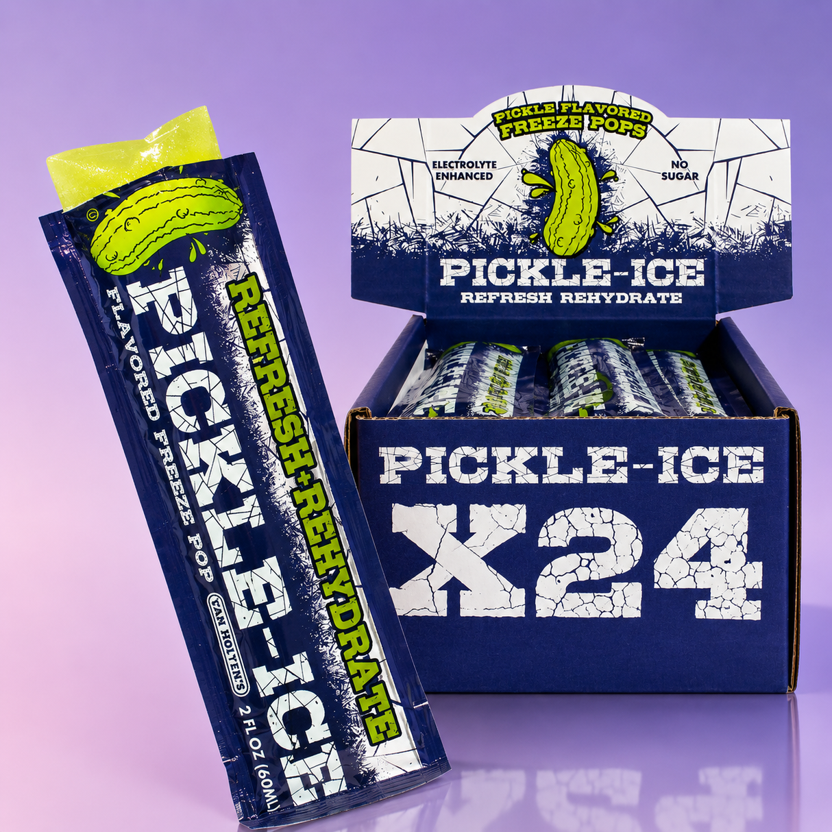Van Holten pickle Freeze pop 24x60ml